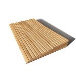 Wooden Portable Wheelchair Ramp - Easy Entry Access