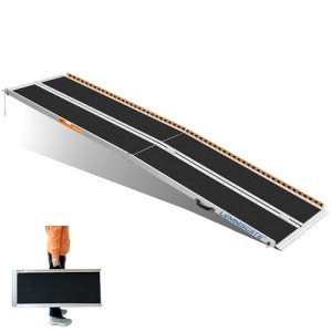 10FT Portable Non-Skid Wheelchair Ramp for Home