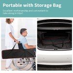 7FT Adjustable Wheelchair Ramps with Storage Bag