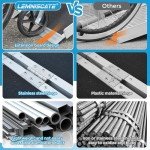 10FT Portable Non-Skid Wheelchair Ramp for Home