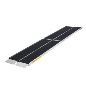 12' Aluminum Multi-Fold Wheelchair Ramp - 600 lb Capacity