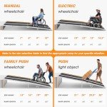 10ft Portable Wheelchair Ramp with Support Legs