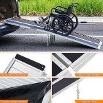 10ft Portable Wheelchair Ramp with Support Legs