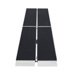 12' Aluminum Multi-Fold Wheelchair Ramp - 600 lb Capacity