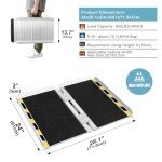 Ruedamann Portable 2FT Wheelchair Folding Ramps
