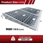 Portable Wheelchair Access Ramps - 2 Pack