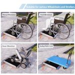 2FT Folding Aluminum Wheelchair Ramp - Non-Slip
