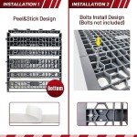 Portable Wheelchair Access Ramps - 2 Pack