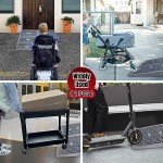 Portable Wheelchair Access Ramps - 2 Pack