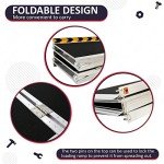 7FT Portable Wheelchair Ramp with Non-Skid Design