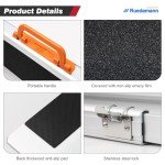 Aluminum Wheelchair Ramp, Adjustable & Portable, 272kg