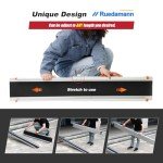 Aluminum Wheelchair Ramp, Adjustable & Portable, 272kg