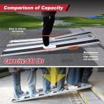 Aluminum Wheelchair Ramp, Adjustable & Portable, 272kg