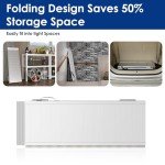 3FT Portable Aluminum Wheelchair Ramp with Wheels