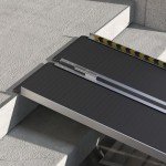 8FT Foldable Aluminum Wheelchair Ramp with Non-Slip Surface