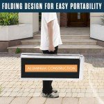 Houseables 5 FT Portable Wheelchair Ramp for Steps