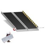 RexTact 1.2m Portable Wheelchair Ramp with Wheels