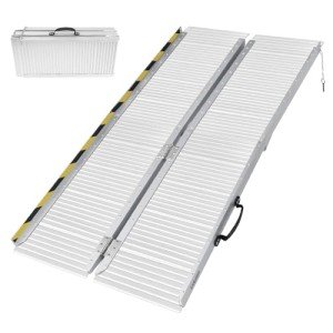 5FT Aluminum Folding Wheelchair Ramp - 600LBS Capacity