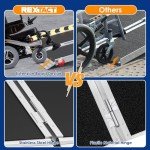 RexTact 1.2m Portable Wheelchair Ramp with Wheels