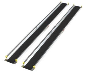 Adjustable Portable Aluminum Wheelchair Ramp for Home