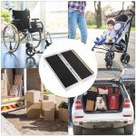 Portable 3ft Aluminum Wheelchair Ramp - Anti-Slip