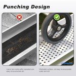 Ruedamann 8FT Adjustable Aluminum Wheelchair Ramp