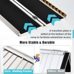 3FT Portable Aluminum Wheelchair Ramp with Non-Slip Surface