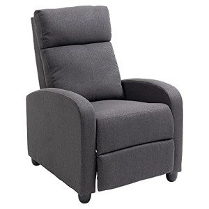 HOMCOM Adjustable Recliner Chair for Home Theater