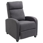 HOMCOM Adjustable Recliner Chair for Home Theater