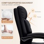 High Back Office Chair with Foot Rest