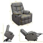 Electric Power Lift Recliner Chair with Massage & Heat