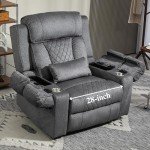 28-Inch Extra Wide Lift Recliner Chair with Massage