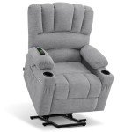 MCombo Power Lift Recliner Chair with Massage and Heat