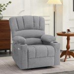 MCombo Power Lift Recliner Chair with Massage and Heat