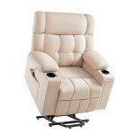 Electric Recliner Chair for Seniors with Cupholder