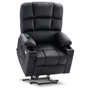 MCombo Large Dual Motor Lift Recliner Chair with Heat