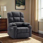 MCombo Large Dual Motor Lift Recliner Chair with Heat
