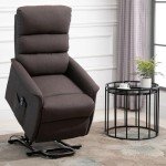 HOMCOM Remote Control Lift Recliner Chair for Seniors