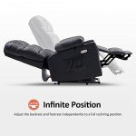 MCombo Large Dual Motor Lift Recliner Chair with Heat