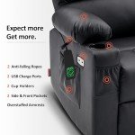 MCombo Large Dual Motor Lift Recliner Chair with Heat
