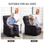 HOMCOM Remote Control Lift Recliner Chair for Seniors