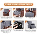VANSOFY Stretch Recliner Chair Cover for Pets