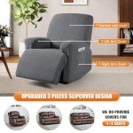 VANSOFY Stretch Recliner Chair Cover for Pets