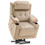 Small Dual Motor Power Lift Recliner Chair for Elderly