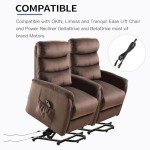 Dual Motor Power Supply Kit for Recliners and Chairs