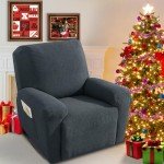 Stretch Recliner Chair Covers - 4 Piece Set