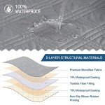 Waterproof Non-Slip Recliner Chair Cover with Pocket