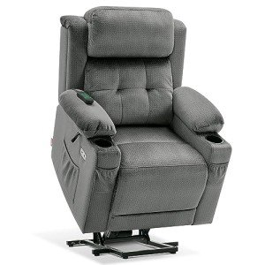 Dual Motor Power Lift Recliner with Massage & Heat