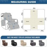 Waterproof Recliner Cover with Non-Slip Granule