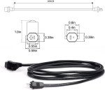 Universal Power Cord for Electric Recliner Chairs